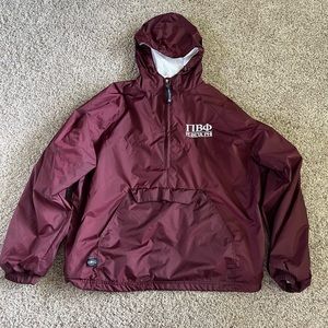 Pi Beta Phi rain jacket
